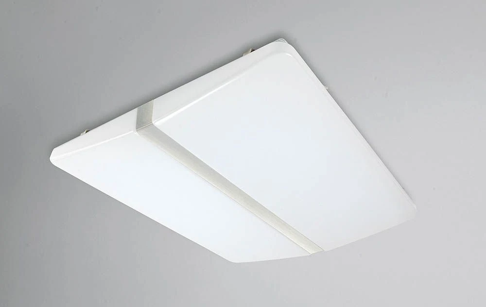 Mantra M4845 Line Ceiling 108W LED Square With Remote Control 3000-6500K, Polished Chrome/White Acrylic 3 Mantra M4845 Line Ceiling 108W LED Square With Remote Control 3000-6500K, Polished Chrome/White Acrylic