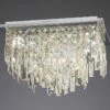 Diyas IL30252 Maddison Polished Chrome/Crystal 6 Light Square Ceiling Light -Philips Shop m m a maddison il30252