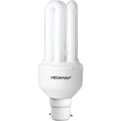 Energy Saving CFL 15W = 75W 240V BC/B22 Warm White Fluorescent Lamp (NO BOX)