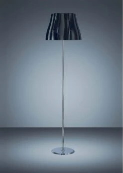 Mantra M3723 Miss Floor Lamp 3 Light E27, Gloss Black/Polished Chrome