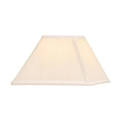 Interiors 1900 Rochamp Alice 18in Oyster Square Silk Shade