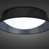 Mantra M4967 Nordica Ceiling 60W LED 90cm Black 3000K, White Acrylic With Black Shade