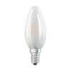 Osram LED Filament Opal Candle Lamp 4W = 40W SES/E14, Daylight 6500K (non-dim) -Philips Shop o o s osram 4w ses cw led candle frosted 3
