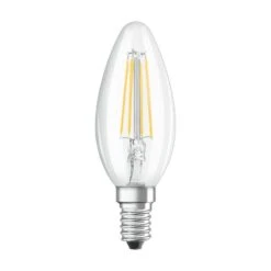 Osram LED Filament Candle Bulb 5W=40W SES/E14 - Toggle Warm Or Cool White Via Lightswitch