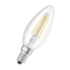 Osram LED Filament Candle Bulb 5W=40W SES/E14 - Toggle Warm Or Cool White Via Lightswitch -Philips Shop o o s osram led filament leuchtmittel kerze 5w 40w e14 klar 3