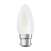 Osram LED Filament Candle 4.5W = 40W B22d 470lm Warm White Dimmable -Philips Shop o o s osram led filament leuchtmittel parathom kerzenform 45w 40w b22d matt 470lm 1