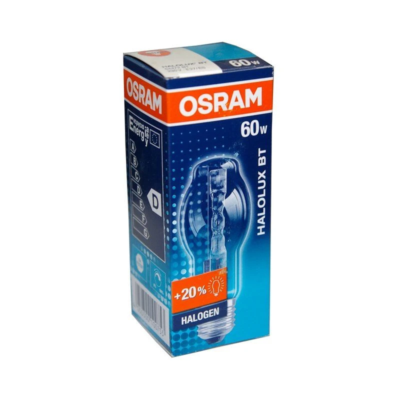 OSRAM Halogen Halolux BT 60W E27 Clear 64472 Superstar Light Bulb 60 Watts 4 OSRAM Halogen Halolux BT 60W E27 Clear 64472 Superstar Light Bulb 60 Watts - Image 2