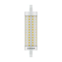 Osram LED 12.5W 118mm R7s Halogen Linear 100W Replacement, Warm White, 300° Beam 8 Osram LED 12.5W 118mm R7s Halogen Linear 100W Replacement, Warm White, 300° Beam -Philips Shop o s osram led leuchtmittel 118mm stab star line 125w 1