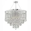Dar Lighting PES0550 Pescara 5 Light Round Pendant Decorative Crystal 2 Dar Lighting PES0550 Pescara 5 Light Round Pendant Decorative Crystal -Philips Shop p p e pes0550