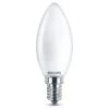 Philips LED Candle Bulb 6.5W = 60W SES/E14 Matt Opal Cool White 4000K (non-dim) -Philips Shop p p h philips led leuchtmittel kerzenform 65w 60w e14 matt 806lm neutralweiss 4000k