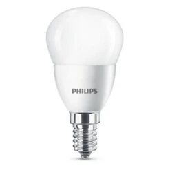 Philips LED Golf Ball Bulb 5.5W=40W SES/E14 Opal Cool White (non-dim)
