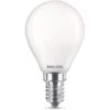 Philips LED 6.5W=60W 806lm SES/E14 Golf Ball Round Opal Warm White Lamp -Philips Shop p p h philips led leuchtmittel tropfen 65w 60w e14 opal 806lm warmweiss 2700k