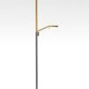 Mantra M4943 Phuket Floor Lamp 2 Light 21W Down 7W Up LED 3000K, Copper/Antracite -Philips Shop p p h phuket m4943