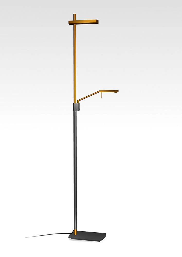 Mantra M4943 Phuket Floor Lamp 2 Light 21W Down 7W Up LED 3000K, Copper/Antracite 3 Mantra M4943 Phuket Floor Lamp 2 Light 21W Down 7W Up LED 3000K, Copper/Antracite