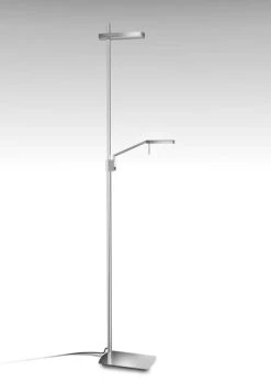 Mantra M4956 Phuket Floor Lamp 2 Light 21W Down 7W Up LED 3000K, Polished Chrome