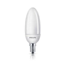 Philips Large 45mm LED Candle Bulb 12W=52W Softone Warm White 2700K