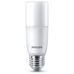 Philips LED Tube 9.5W = 75W ES/E27 Frosted Stick Lamp, Cool White 4000K 6 Philips LED Tube 9.5W = 75W ES/E27 Frosted Stick Lamp, Cool White 4000K -Philips Shop p h philips t37 e27 cw led 1