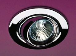 Various 12v 50w Eyeball Downlight Chrome For 50mm Recessed Halogen Spot Lamp