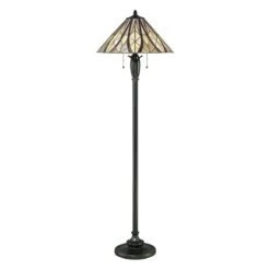 Elstead QZ-VICTORY-FL Quiozel Victory Tiffany Standard Lamp 8 Elstead QZ-VICTORY-FL Quiozel Victory Tiffany Standard Lamp -Philips Shop q q z qz victory fl 2
