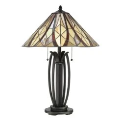 Elstead QZ-VICTORY-TL Quiozel Victory Tiffany Lamp 8 Elstead QZ-VICTORY-TL Quiozel Victory Tiffany Lamp -Philips Shop q q z qz victory tl 2