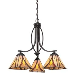 Quoizel QZ/ASHEVILLE3 Asheville 3lt Chandelier