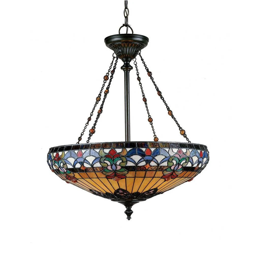 Quoizel QZ/BELLEFLEUR/P Belle Fleur Pendant *Last One Display Model* 3 Quoizel QZ/BELLEFLEUR/P Belle Fleur Pendant *Last One Display Model*