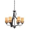 Quoizel QZ/KYLE6 Kyle 6lt Chandelier 2 Quoizel QZ/KYLE6 Kyle 6lt Chandelier -Philips Shop q q z qzkyle6