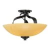 Quoizel QZ/KYLE/SF Kyle Large Semi Flush Mount 1 Quoizel QZ/KYLE/SF Kyle Large Semi Flush Mount -Philips Shop q q z qzkylesf