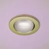 Firstlight D110BR R80 Brass Recessed Downlight 100w MAX -Philips Shop r r 8 r80 mains voltage fixed downlight brass 1955 p