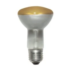40W 240V ES E27 Reflector R63 Yellow Spot Lamp, Dimmable