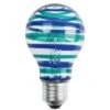 EGLO 85934 40W 240V ES E27 GLS Green & Blue Horizontal Stripes Coloured Hand Painted Light Bulb -Philips Shop r r e res b408239226699cd3a28009298a022f7e 450x450 v09b