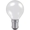 BELL Triple Life 60w SBC Golf Ball Opal 3000H Tough Lamp -Philips Shop r r o round b15 opal 1 1