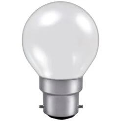 Bellight 60W 230-240V BC/B22 Frosted Round Golf Ball Light Bulb