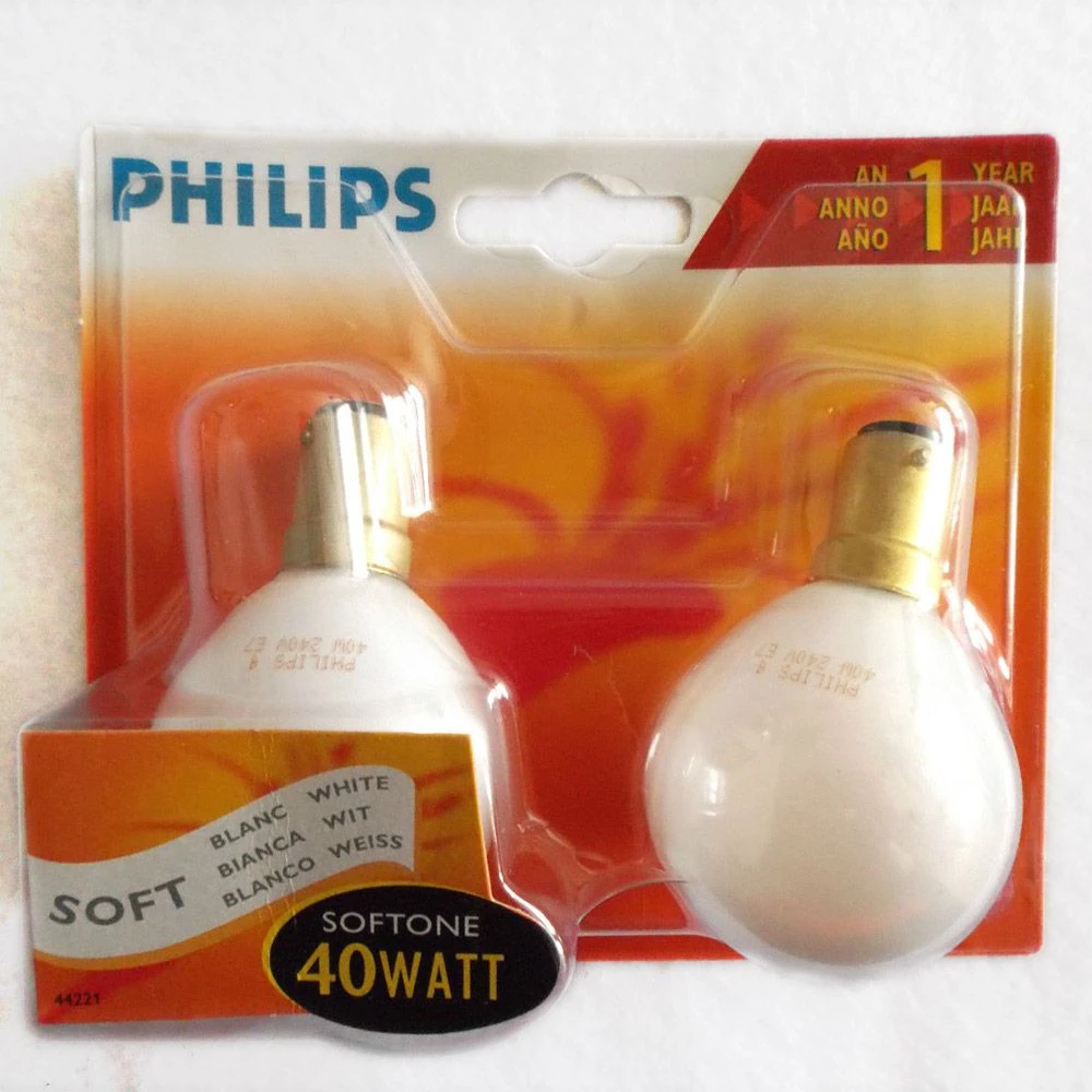 Philips 40W 240V SBC B15 Softone White Golf Ball Round Light Bulbs Twin Pack 3 Philips 40W 240V SBC B15 Softone White Golf Ball Round Light Bulbs Twin Pack