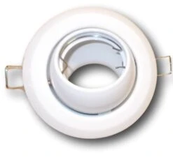12v 50w Eyeball Downlight White For 50mm Recessed Halogen Spot Lamp