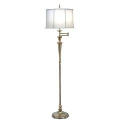 Stiffel SF/ARLINGTON BB Arlington Swing Arm Floor Lamp Burnished Brass