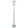Norlys ST4 GALVANISED Stockholm Pillar Galvanised -Philips Shop s s t st4gal