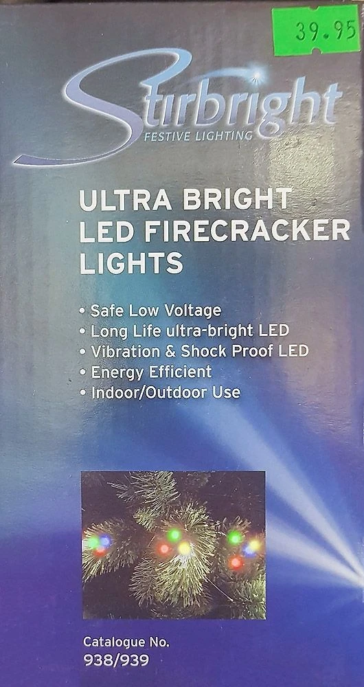6m Ultra Bright 200 Multi Coloured LED Firecracker Lights Indoor Or Outdoor Use 5 6m Ultra Bright 200 Multi Coloured LED Firecracker Lights Indoor Or Outdoor Use - Image 3