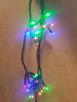 6m Ultra Bright 200 Multi Coloured LED Firecracker Lights Indoor Or Outdoor Use