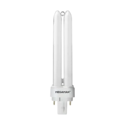 Megaman 18W4-Pin Plug-in CFL Tube G24q-2 Cool White 4,000K