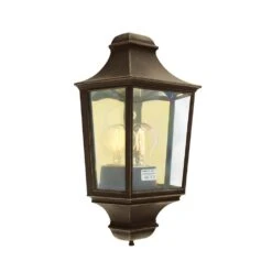 Norlys T9 BLK/GOLD Turin Half Lantern Black/Gold