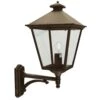 Norlys TG1 BLK/GOLD Turin Grande Up Wall Lantern Black/Gold 2 Norlys TG1 BLK/GOLD Turin Grande Up Wall Lantern Black/Gold -Philips Shop t t g tg1blkgld