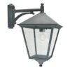 Norlys TG2 BLACK Turin Grande Down Wall Lantern Black -Philips Shop t t g tg2blk
