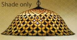 Interiors 1900 TG68SHL Hestia 50cm Large Tiffany Shade