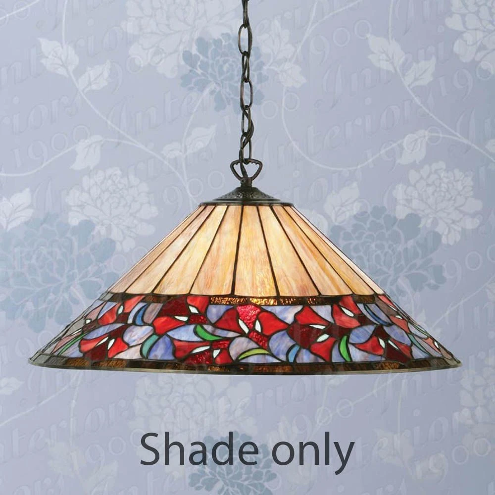 Interiors 1900 TG89SHM Kimi 42cm Tiffany Shade 3 Interiors 1900 TG89SHM Kimi 42cm Tiffany Shade