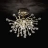 Diyas IL30870 Tizio Polished Chrome/Crystal 10 Light Ceiling Light 2 Diyas IL30870 Tizio Polished Chrome/Crystal 10 Light Ceiling Light -Philips Shop t t i tizio il30870