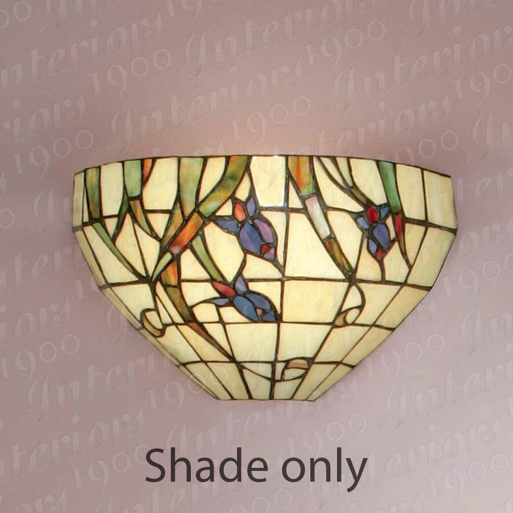 Interiors 1900 TV148W Liberty Wall Light Tiffany Shade 3 Interiors 1900 TV148W Liberty Wall Light Tiffany Shade