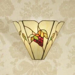 Interiors 1900 TV145W Aithea Tiffany Wall Light * Display Model *