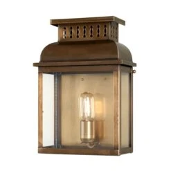 Elstead WESTMINSTER BR Westminster Wall Lantern Brass