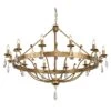 Elstead WINDSOR12 Windsor Gold Patina 12 Light Chandelier Light
